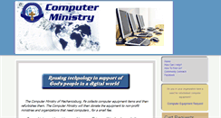 Desktop Screenshot of compministry.org